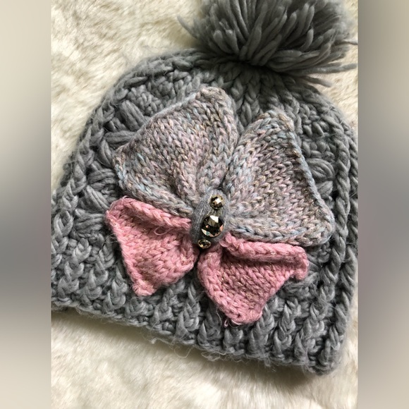 Kids Knitted Winter Hat - Picture 3 of 4